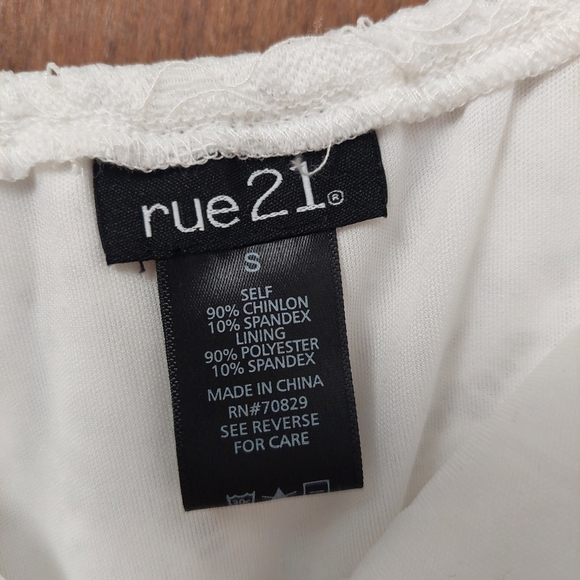 White Lace Dress - Picture 3 of 3